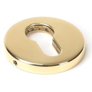 FROM THE ANVIL® Polished Brass 52mm Regency Concealed Escutcheon