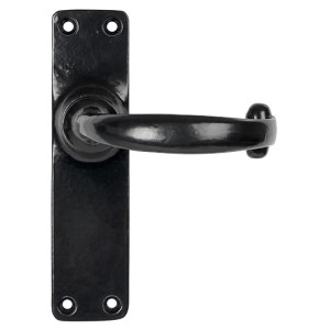 FROM THE ANVIL® Black MF Lever Latch Set