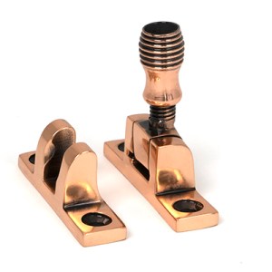 FROM THE ANVILĀ® Polished Bronze Beehive Brighton Fastener - Narrow (Square)