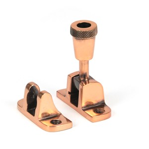 FROM THE ANVILĀ® Polished Bronze Brompton Brighton Fastener (Radiused)