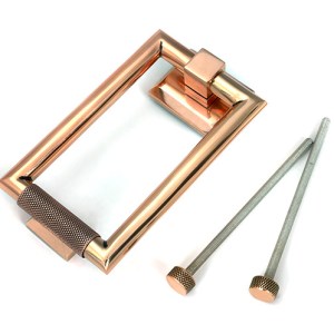 FROM THE ANVIL® Polished Bronze Brompton Door Knocker