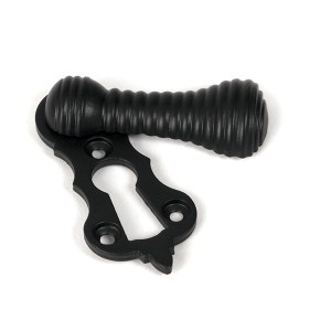 FROM THE ANVILĀ® Matt Black Beehive Escutcheon
