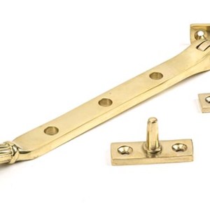 FROM THE ANVILĀ® Polished Brass 8" Hinton Stay