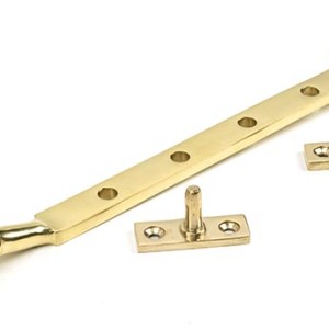 FROM THE ANVILĀ® Polished Brass 10" Reeded Stay