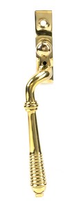 FROM THE ANVILĀ® Polished Brass Reeded Espag - LH