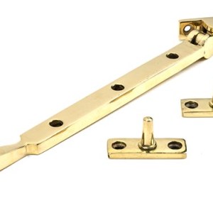 FROM THE ANVILĀ® Polished Brass 10" Avon Stay