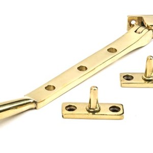 FROM THE ANVILĀ® Polished Brass 8" Newbury Stay