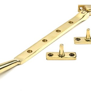 FROM THE ANVILĀ® Polished Brass 10" Newbury Stay
