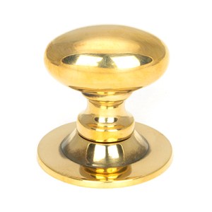 FROM THE ANVIL® Aged Brass Oval Cabinet Knob 40mm
