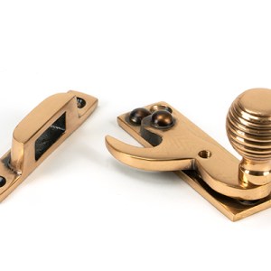 FROM THE ANVILĀ® Polished Bronze Beehive Sash Hook Fastener