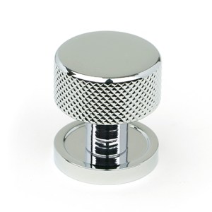 FROM THE ANVILĀ® Polished Chrome Brompton Cabinet Knob - 25mm (Plain)