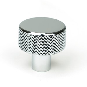 FROM THE ANVILĀ® Polished Chrome Brompton Cabinet Knob - 25mm (No rose)