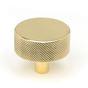 FROM THE ANVILĀ® Polished Brass Brompton Cabinet Knob - 38mm (No rose)