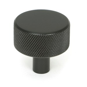 FROM THE ANVILĀ® Aged Bronze Brompton Cabinet Knob - 32mm (No rose)