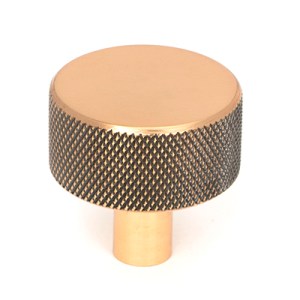 FROM THE ANVILĀ® Polished Bronze Brompton Cabinet Knob - 32mm (No rose)