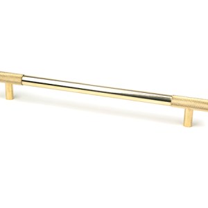 FROM THE ANVILĀ® Polished Brass Half Brompton Pull Handle - Large