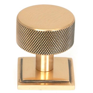 FROM THE ANVILĀ® Polished Bronze Brompton Cabinet Knob - 32mm (Square)
