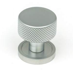 FROM THE ANVILĀ® Satin Chrome Brompton Cabinet Knob - 25mm (Plain)