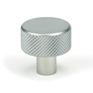 FROM THE ANVILĀ® Satin Chrome Brompton Cabinet Knob - 25mm (No rose)