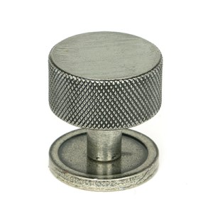 FROM THE ANVILĀ® Pewter Brompton Cabinet Knob - 32mm (Plain)