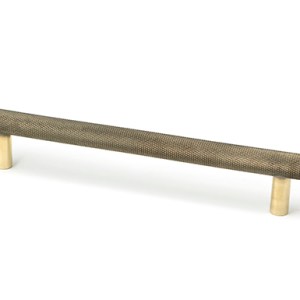 FROM THE ANVILĀ® Aged Brass Full Brompton Pull Handle - Medium