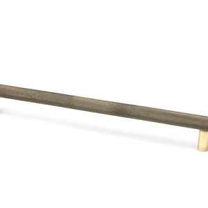 FROM THE ANVILĀ® Aged Brass Full Brompton Pull Handle - Large