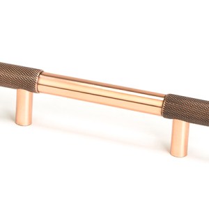 FROM THE ANVILĀ® Polished Bronze Half Brompton Pull Handle - Small