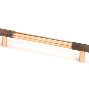FROM THE ANVILĀ® Polished Bronze Half Brompton Pull Handle - Medium