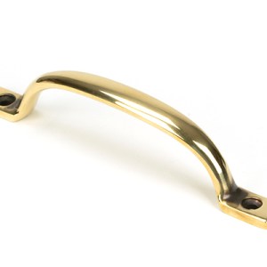 FROM THE ANVIL® Aged Brass Slim Sash Pull
