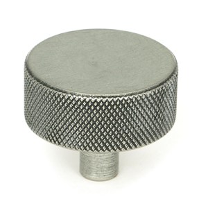 FROM THE ANVILĀ® Pewter Brompton Cabinet Knob - 38mm (No rose)