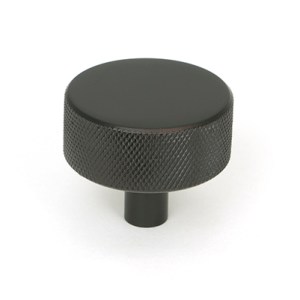 FROM THE ANVILĀ® Aged Bronze Brompton Cabinet Knob - 38mm (No rose)