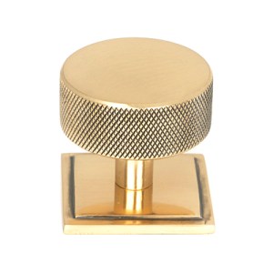 FROM THE ANVILĀ® Polished Bronze Brompton Cabinet Knob - 38mm (Square)