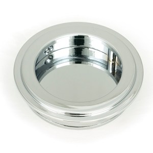 FROM THE ANVILĀ® Polished Chrome 60mm Art Deco Round Pull