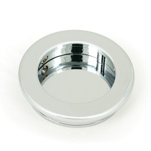 FROM THE ANVILĀ® Polished Chrome 60mm Plain Round Pull