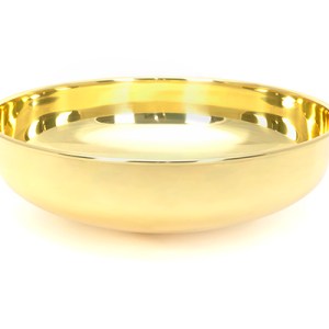 FROM THE ANVILĀ® Smooth Brass Round Sink
