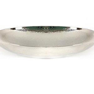 FROM THE ANVILĀ® Hammered Nickel Oval Sink