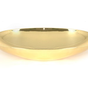 FROM THE ANVILĀ® Smooth Brass Oval Sink