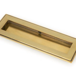 FROM THE ANVILĀ® Aged Brass 175mm Art Deco Rectangular Pull