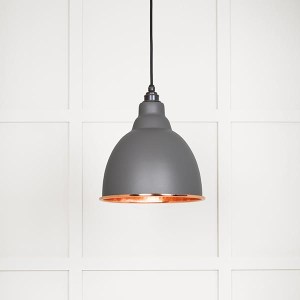 FROM THE ANVILĀ® Hammered Copper Brindley Pendant in Bluff