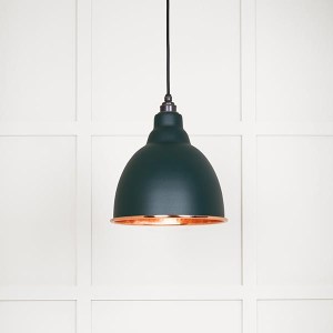 FROM THE ANVILĀ® Hammered Copper Brindley Pendant in Dingle
