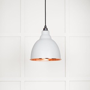 FROM THE ANVILĀ® Hammered Copper Brindley Pendant in Flock