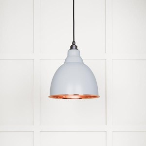 FROM THE ANVILĀ® Smooth Copper Brindley Pendant in Birch