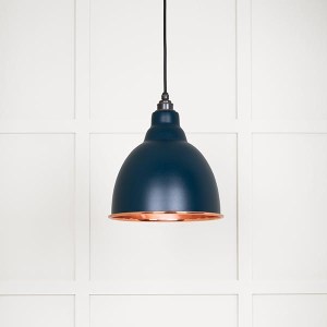 FROM THE ANVILĀ® Smooth Copper Brindley Pendant in Dusk