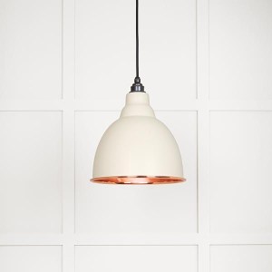 FROM THE ANVILĀ® Smooth Copper Brindley Pendant in Teasel