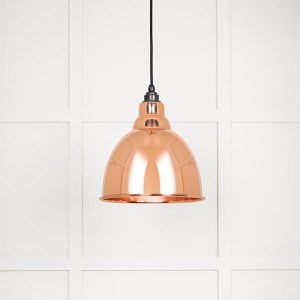 FROM THE ANVILĀ® Smooth Copper Brindley Pendant