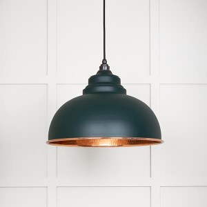 FROM THE ANVILĀ® Hammered Copper Harborne Pendant in Dingle
