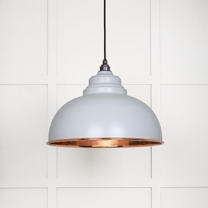 FROM THE ANVILĀ® Smooth Copper Harborne Pendant in Birch