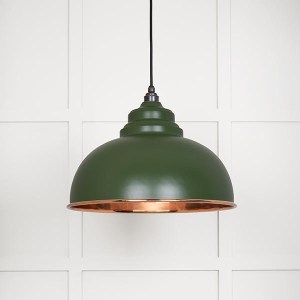 FROM THE ANVILĀ® Smooth Copper Harborne Pendant in Heath