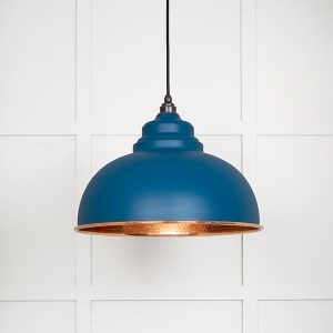 FROM THE ANVILĀ® Hammered Copper Harborne Pendant in Upstream