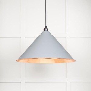 FROM THE ANVILĀ® Hammered Copper Hockley Pendant in Birch
